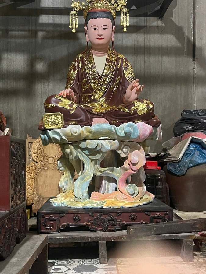 Tượng mẫu tọa mây
