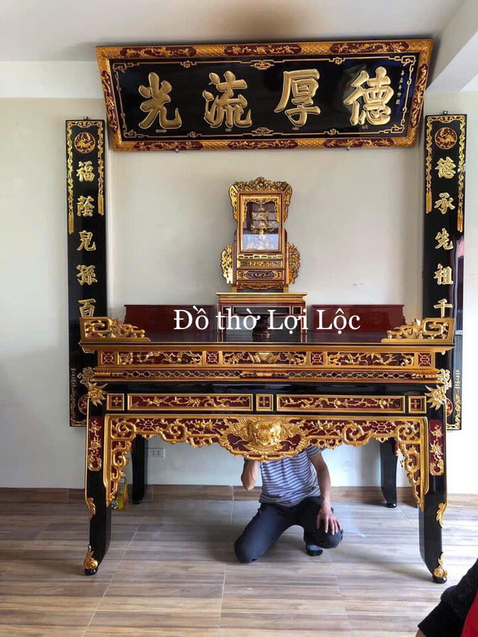Mẫu án thờ 004