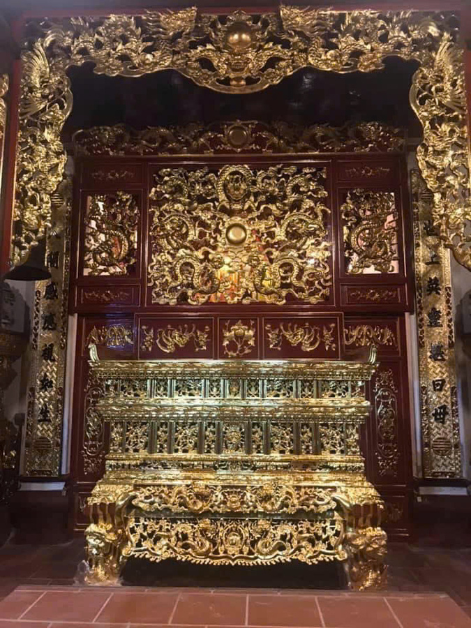 Mẫu thờ thiết kế cho đình chùa 001