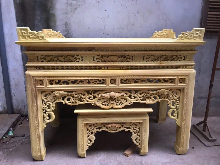 Mẫu án thờ 002