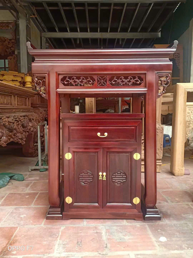 Mẫu án thờ 012