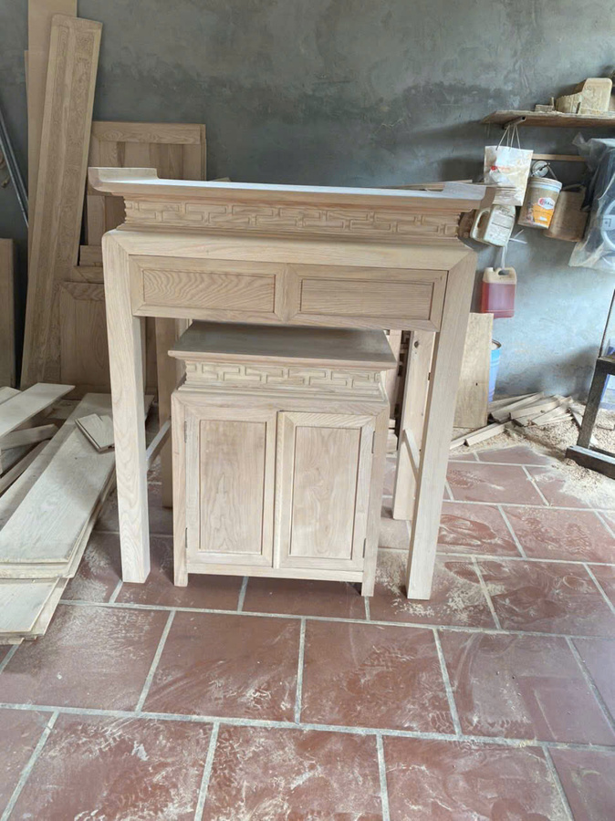 Mẫu án thờ 015