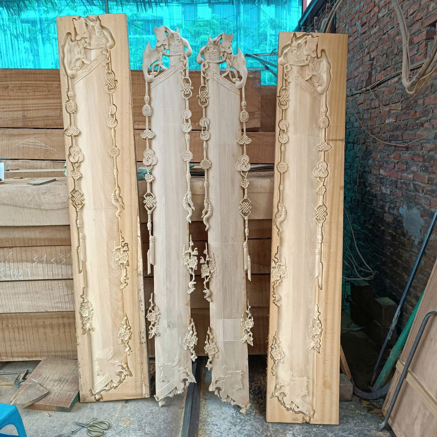 Cuốn thư câu đối 016
