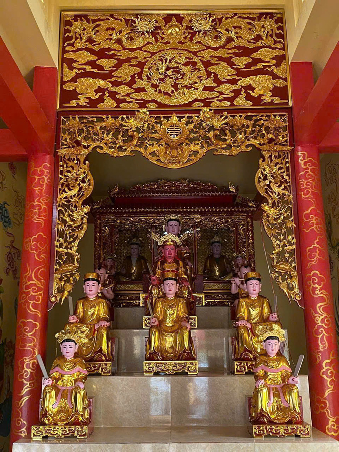 Mẫu điện thờ tư gia 011
