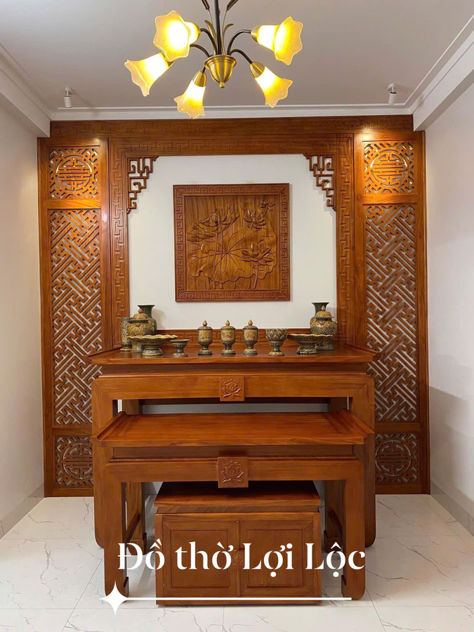Mẫu án thờ 006