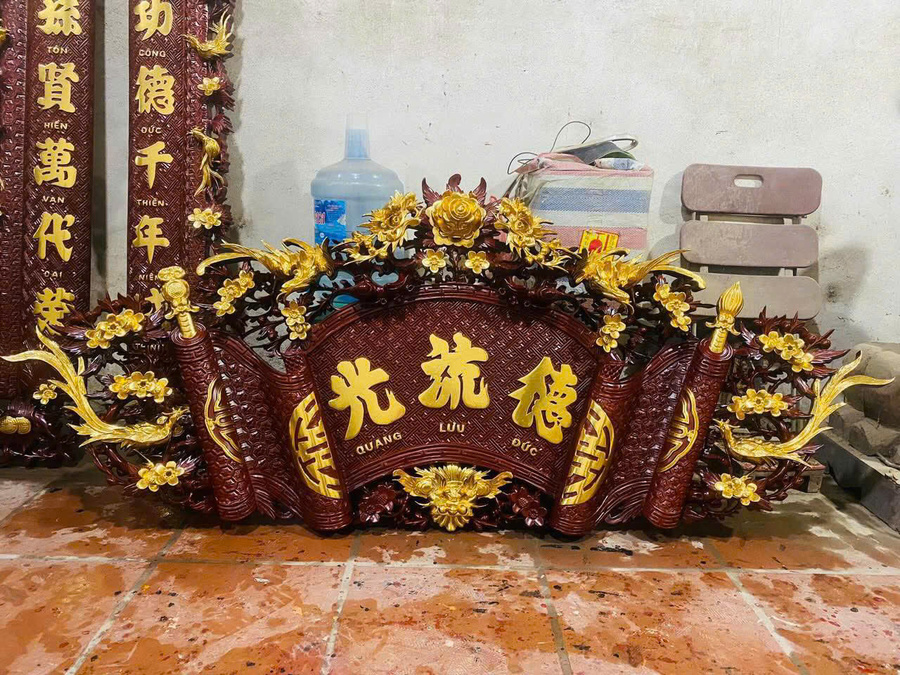 Cuốn thư câu đối 015